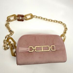 Tom Ford Pink Velvet Makeup Bag Pouch Clutch GWP Luxury Preppy